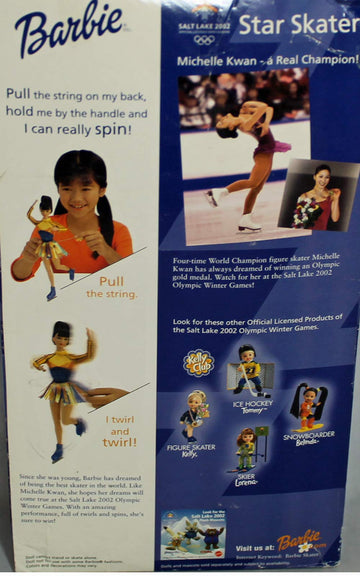 Michelle Kwan Star Skater Barbie
