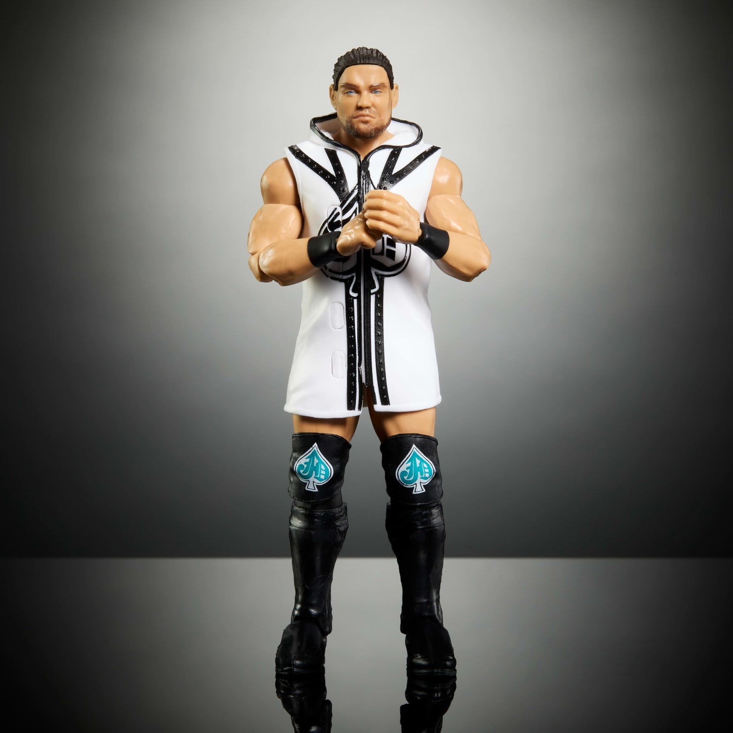 Mattel WWE Elite Action Figure & Accessories, 6-inch Collectible JD McDonagh with 25 Articulation Points, Life-Like Look & Swappable Hands