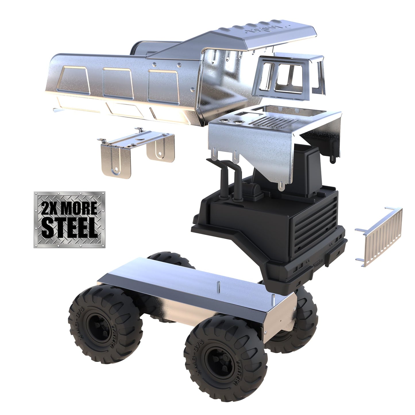 Tonka Retro Collector's Edition - Made with 2X More Steel, Kids Construction Toy, Metal Truck, Toy Truck for Boys and Girls, Kids, Toddlers, Ages 3+
