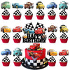 25 Pcs Cake Topper and Cupcake Toppers Set Birthday Party Supplies for C Birthday Decorations