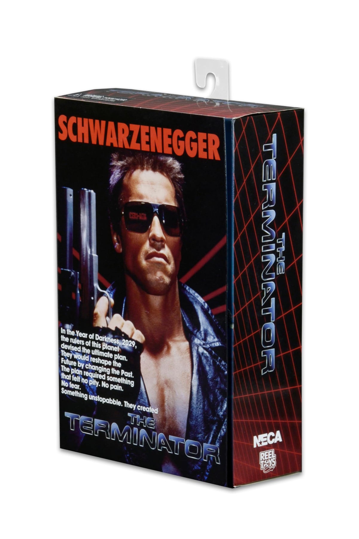 NECA Terminator Scale Ultimate T800 Tech Noir Cyborg Action Figure, 7"