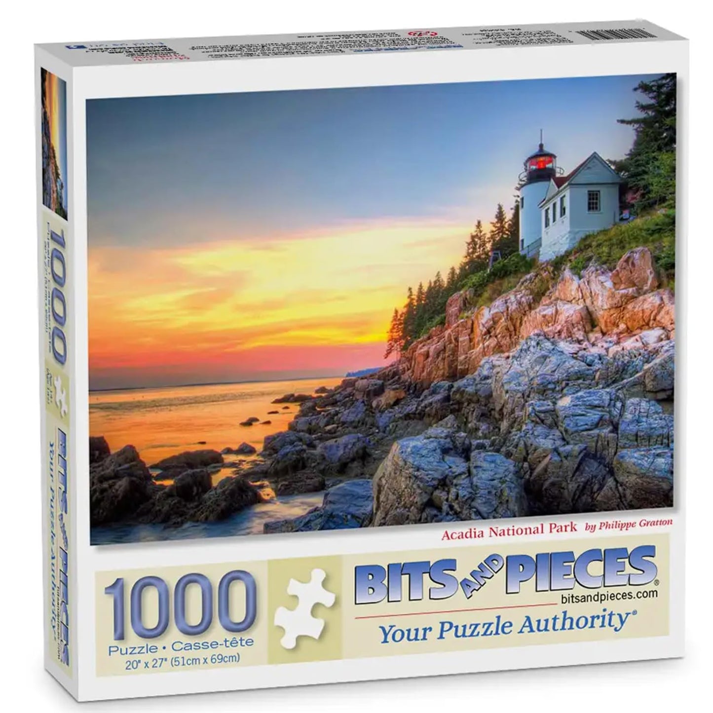 Bits and Pieces 1000 Piece Jigsaw Puzzles, 20x27