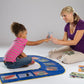 Stages Learning Materials Language Builder Uplay Mat and Flashcard Set for Preschool, Autism, ABA and Speech Therapy Early Learning Flashcards