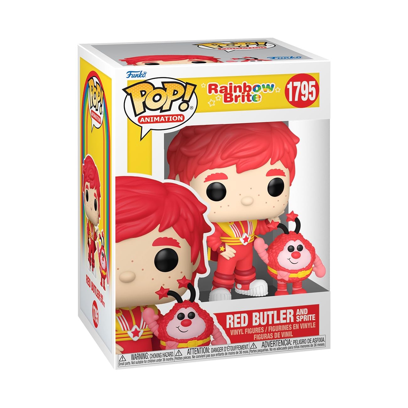 Funko Pop&Buddy: Rainbow Brite - Red Butler and Romeo - Collectable Vinyl Figure - Gift Idea - Official Merchandise - Toys for Kids & Adults - Ad