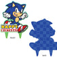 Sonic Gamer Birthday Cake Topper Party Decor