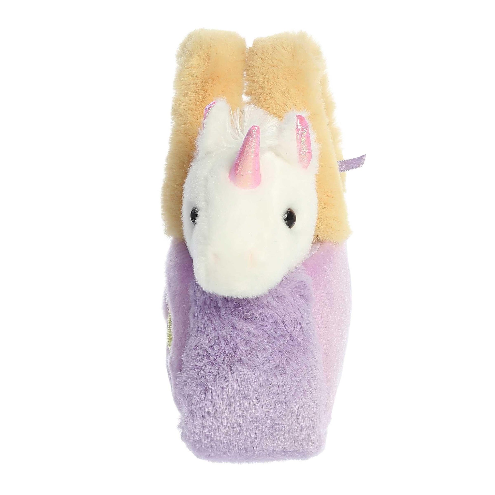 Aurora Fashionable Fancy Pals Pastel Clouds Unicorn Stuffed Animal - On-The-go Companions - Stylish Accessories - White 7 Inches