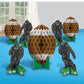 Delightful Multicolor Football Honeycomb Centerpiece Kit (1 Set) - Unique & Eye-Catching Party Decor, Standout Football Table Accent - Perfect Game