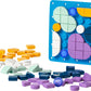 LEGO DOTS Stitch-on Patch 41955 DIY Craft Decoration Building Toy Set for Girls, Boys, and Kids Ages 8+; Customizable Fashion Kit for Arts-and-Crafts