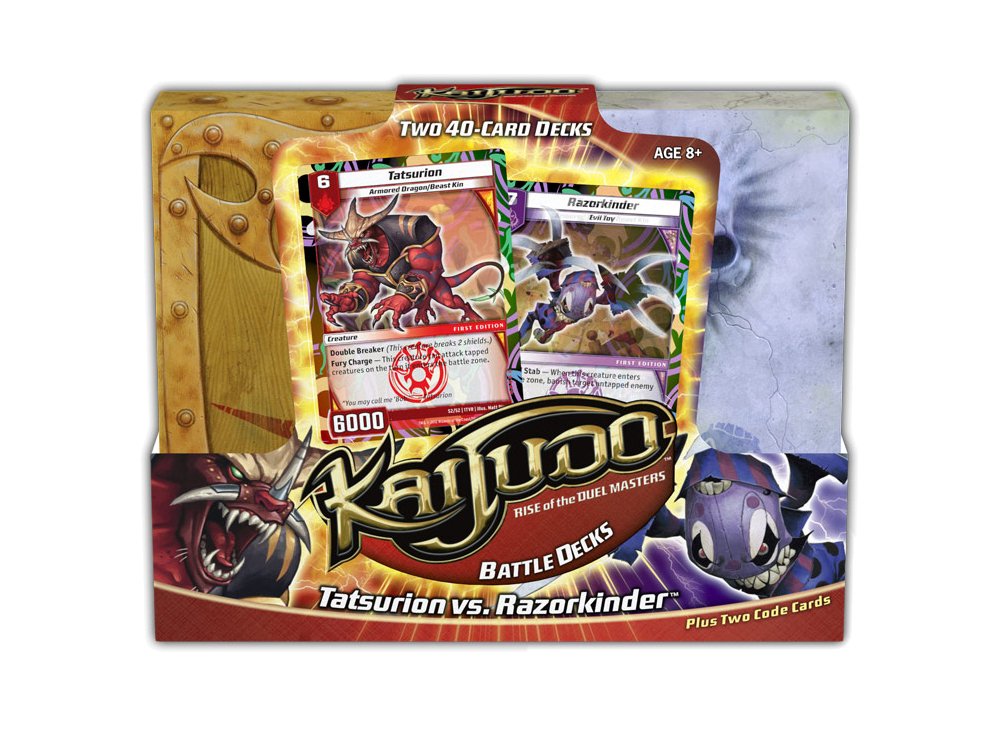 Kaijudo: Rise of the Duel Masters TCG - Tatsurion vs. Razorkinder Battle Deck