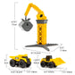 CAT Construction Toys Little Machines Ground Crew Playset with Insta-Dirt - Sensory Toys for Kids Ages 3 and Up - 15X Fast-Growing Dirt Compound & 2