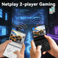 Miyoo Mini Flip Handheld Game Console 2.8-inch 750*560 IPS Screen 2500mAh Miyoo-mini Flip Clamshell Retro Games Consoles OnionOS-64GB Black