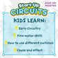 MindWare Start-Up Circuits - STEM Toddler Toy Ages 18+ Months - Build Flashlight, Whistle, and Fan - Early Circuit-Building Learning Set for Hands-On