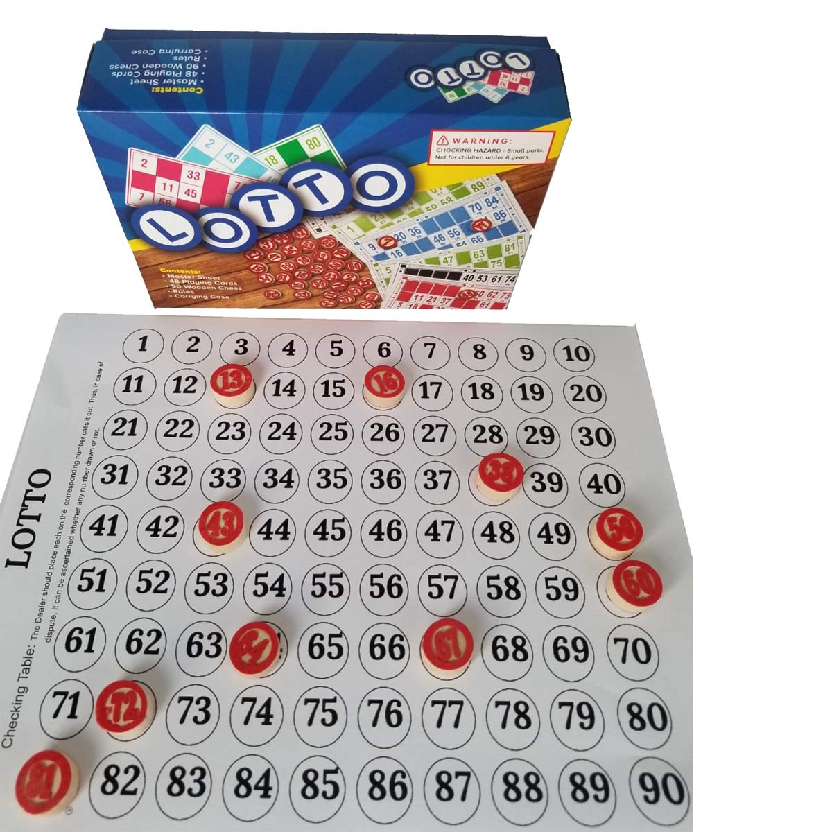 Xander T Lotto Game Loteria La Original Puerto Rico