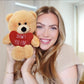 Witty Enterprise Shawty You Fine - 10" Teddy Bear - Couples Gifts for Her Him - Funny Stuffed Animal for Girlfriend, Boyfriend, Best Friend