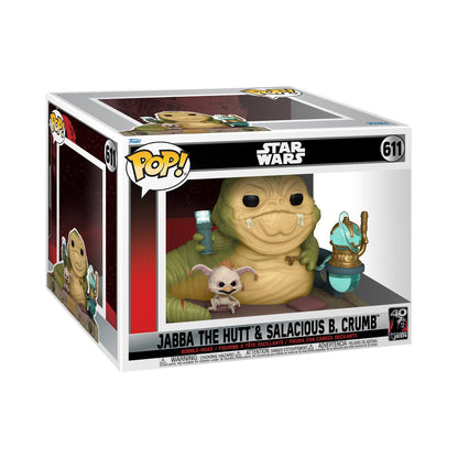 Funko POP! Deluxe: Star Wars Return of the Jedi - Jabba with Salacious