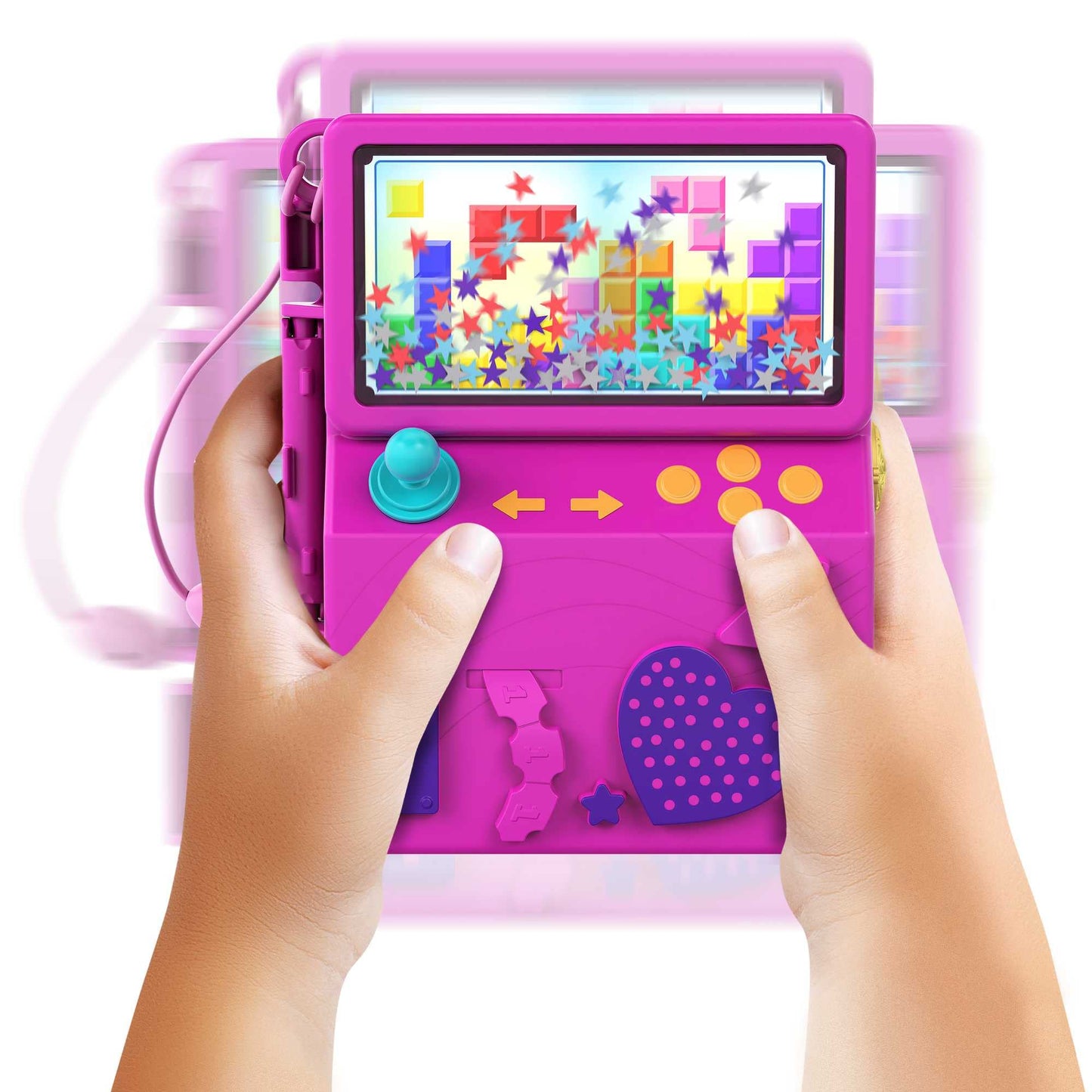 Polly Pocket Compact Playset, Race & Rock Arcade with 2 Micro Dolls & Accessories, Travel Toys with Surprise Reveals