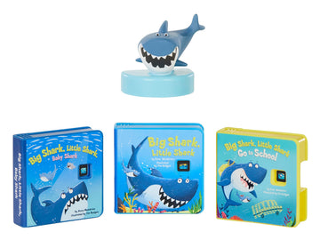 Little Tikes Story Dream Machine Big Shark, Little Shark Story Collection, Storytime, Books, Random House, Audio Play Character, Gift and Toy for