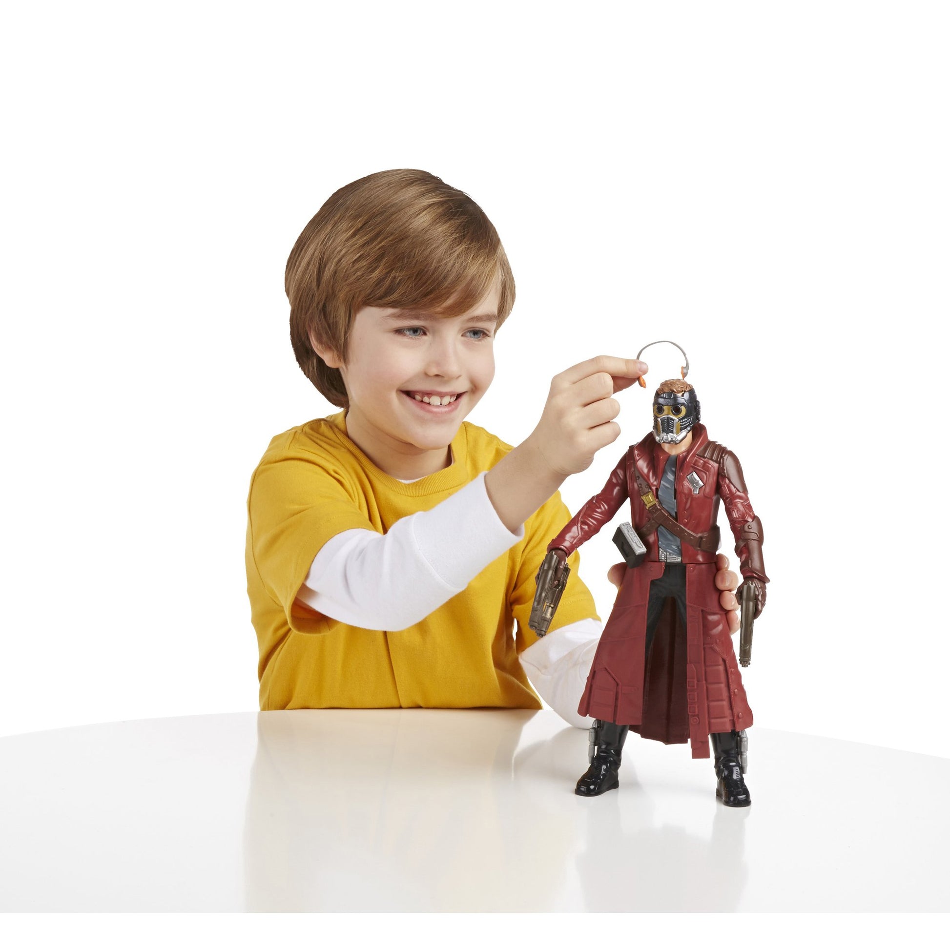 Marvel Guardians of The Galaxy Battle FX Star-Lord Figure, 12"