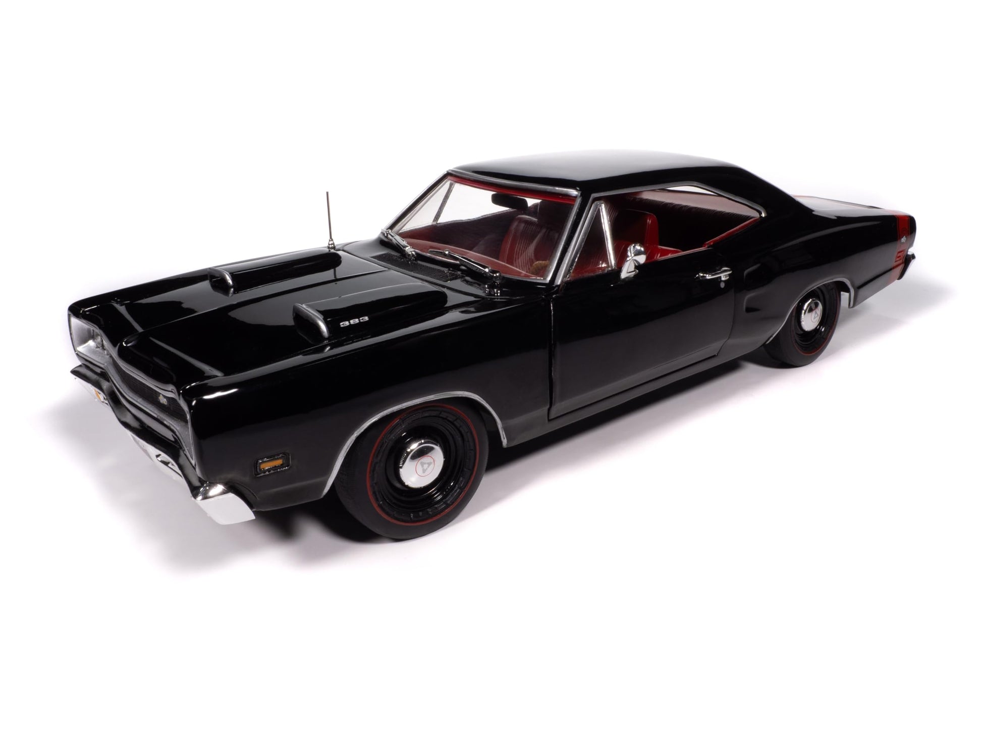 American Muscle 1969 Dodge Coronet Super Bee MCACN - TX9 Black 1/18 Scale Diecast