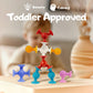 Silly Suckers Suction Toy Set - Educational Baby Bath Toys - Sensory Montessori Building Game - Toddler Bath Toys - Interactive, Creative Suction