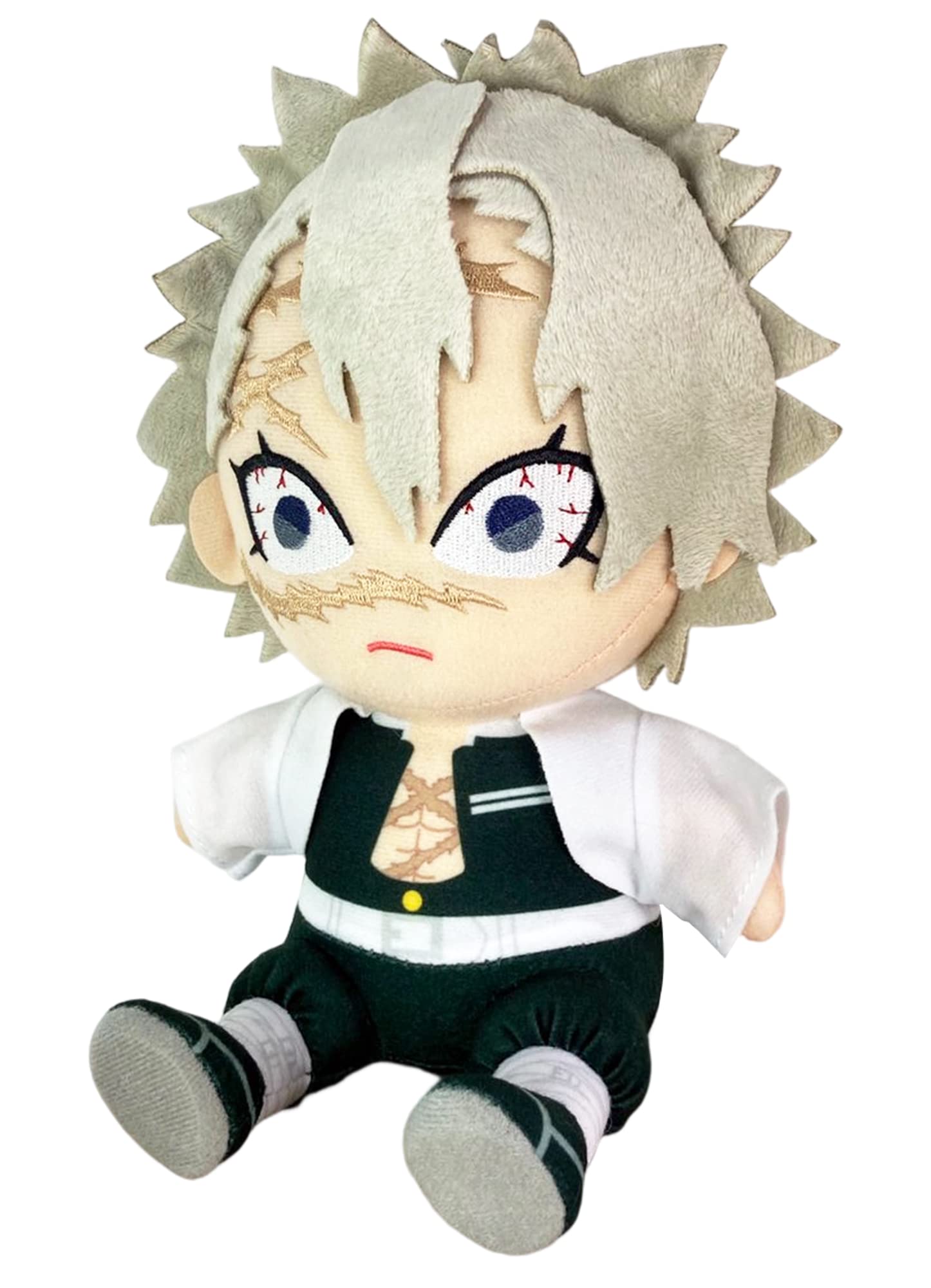 Great Eastern Entertainment Demon Slayer - Sanemi Shinazugawa Sitting Plush 7" H
