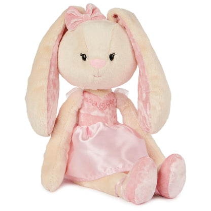GUND Curtsy Ballerina Bunny Take-Along Friends 15" Plush Toy for Ages 1+