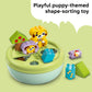 LEGO DUPLO My First Shape Sorter: Puppy House Sensory Toy for Toddlers - Montessori Shape Sorting & Learning Play Set for Boys & Girls, Ages 1.5+