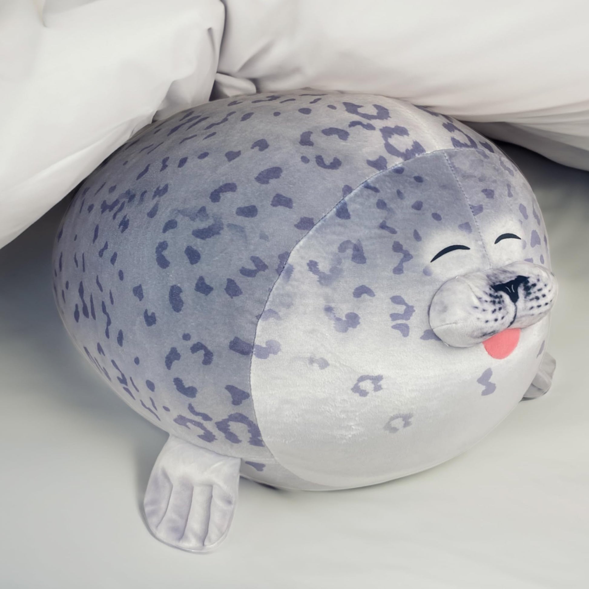 Pineapple Seal Plush Pillow, Giant Stuffed Animal Plushie, Stuffed Seal Plushy Squish Plush Toys, Jumbo Cute Plushies Large Stuffed Animals for Girls