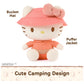 GUND Sanrio Hello Kitty 6-Inch Plush Toy with Camping Outfit for Ages 1+