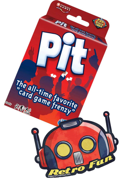 Big Game Toys~Pit Card Game with Free BGT Sticker
