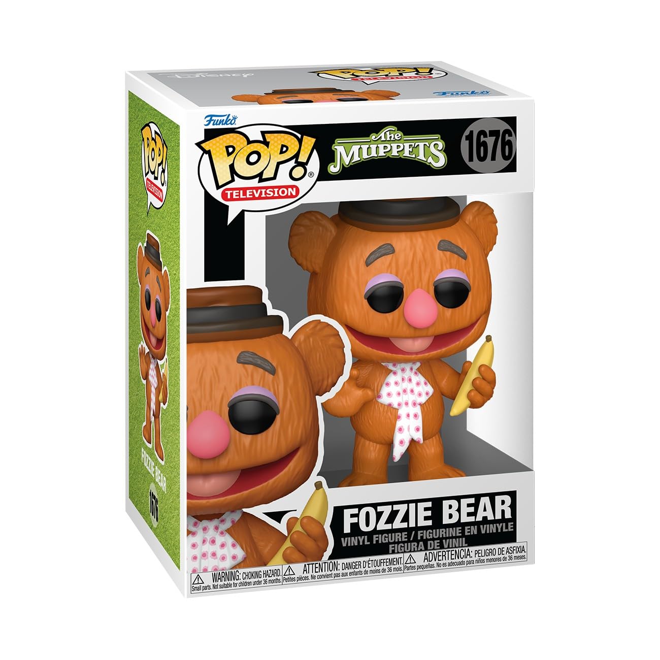 Funko Pop! TV: The Muppets - Fozzie Bear - Collectable Vinyl Figure - Gift Idea - Official Merchandise - Toys for Kids & Adults - Model Figure for