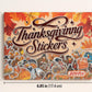 200 Pcs Thanksgiving Stickers Pack - Waterproof Vinyl Fall Stickers for Water Bottles, Laptops, Scrapbooks, Crafts & Party Favors - Cute Autumn