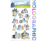 Bluey Holographic Stickers Pack