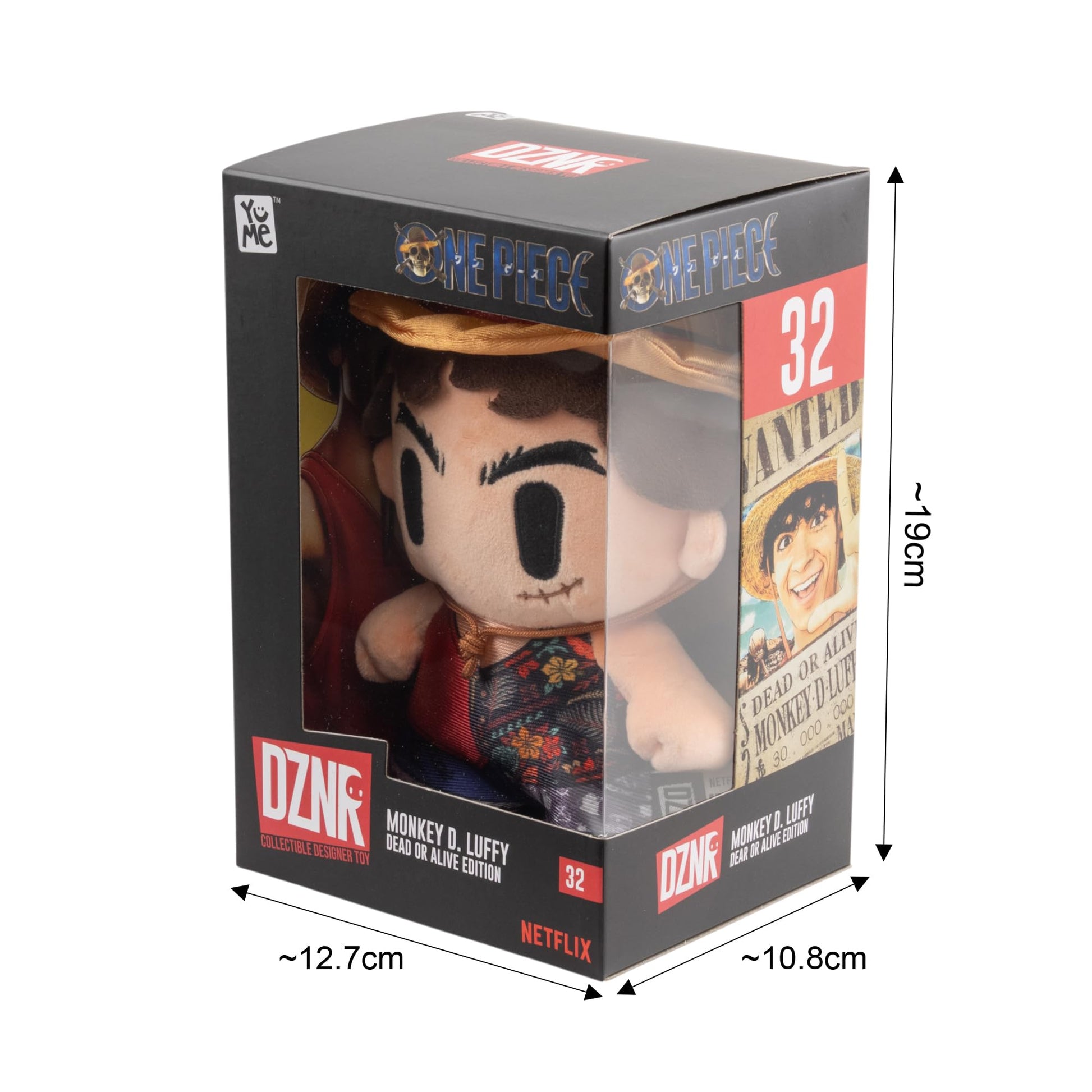 YuMe One Piece Netflix DZNR Dead or Alive Edition Monkey D. Luffy
