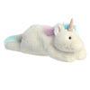 Aurora Snoozles 18" Unicorn Laid-Back Stuffed Animal