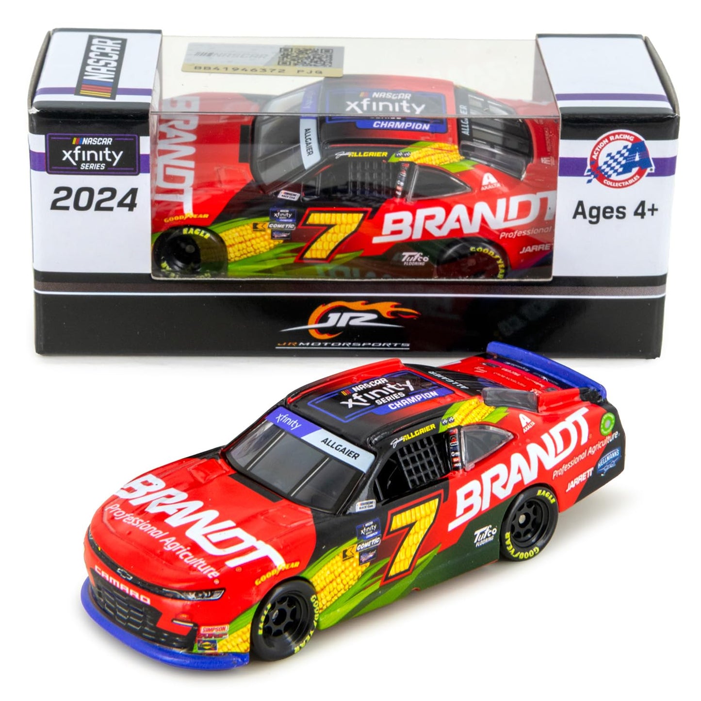 Justin Allgaier 2024 Xfinity Series Champion 1:64 Nascar Diecast