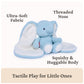 GUND Baby Blankie Pals Elephant 6-Inch Stuffed Animal with Lovey, Ages 0+