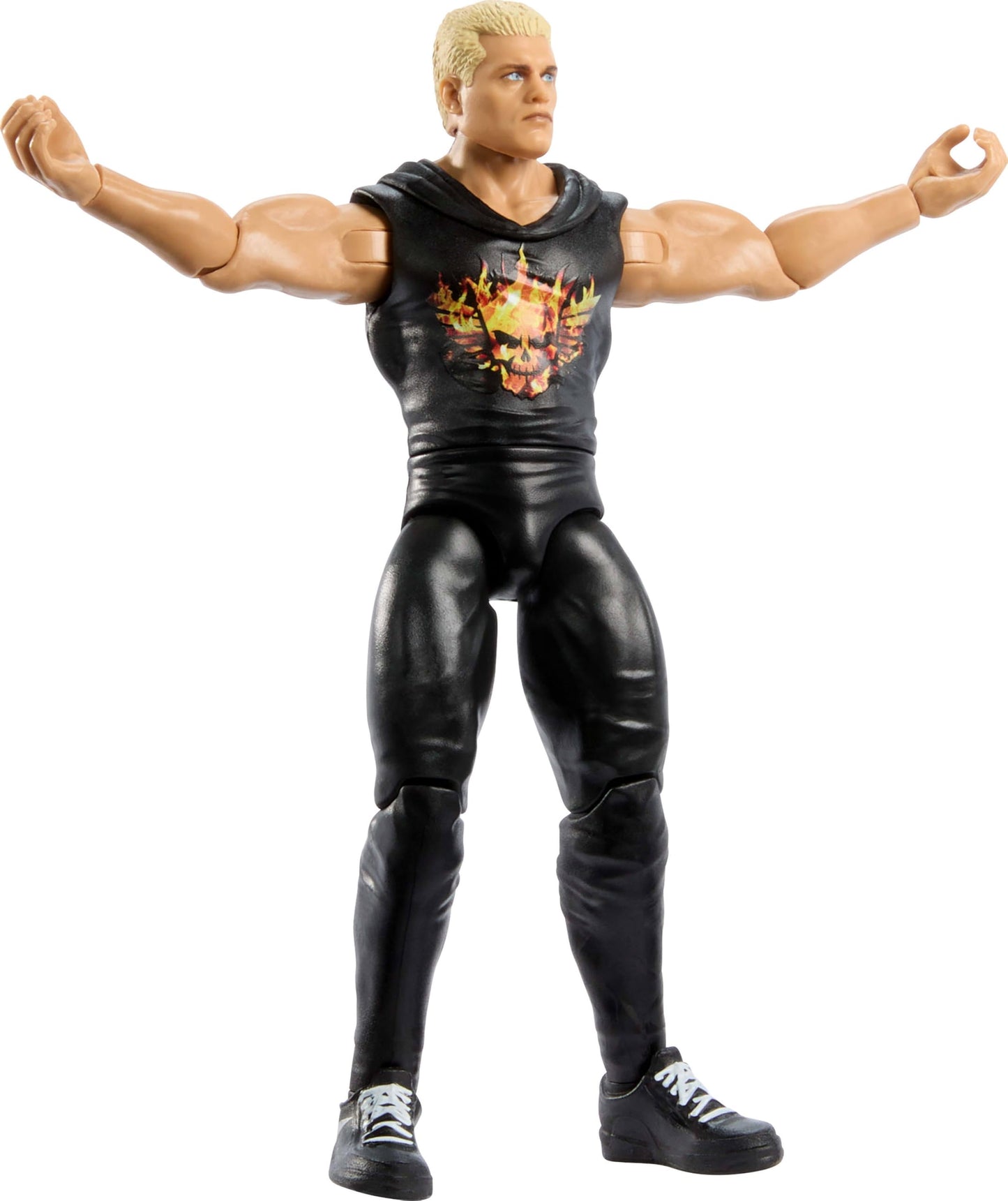 Mattel WWE Action Figure, 6-inch Collectible Cody Rhodes with 10 Articulation Points & Life-Like Look