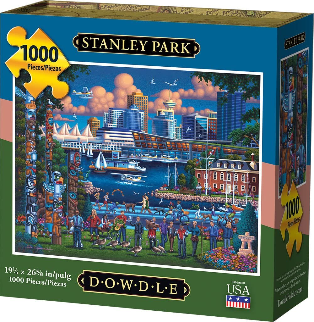 Dowdle Jigsaw Puzzle - Stanley Park - 1000 Piece