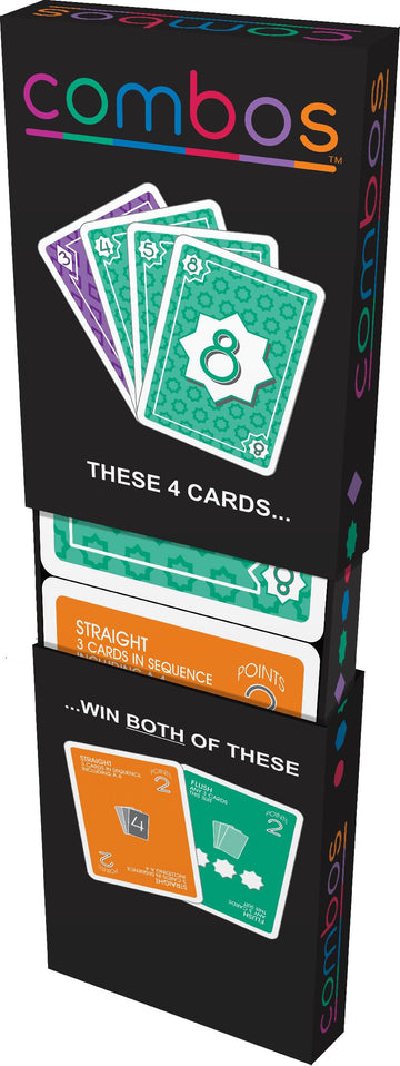 Spicy Dice Combos Card Game - A Fast-Paced Family Game with 110 Beautiful Metallic Foil Cards. Make The Combo Shown by Playing from Your Hand