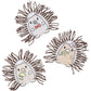 Fun Express Color Your Own Hedgehog Lacing Card Craft Kit - Makes 12.