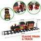 JIMUJIA Building Blocks Toys 583 Pieces Classic Train Set with Station Construction Brick Education Learning Toys for Kids 6+ Birthday for Boys