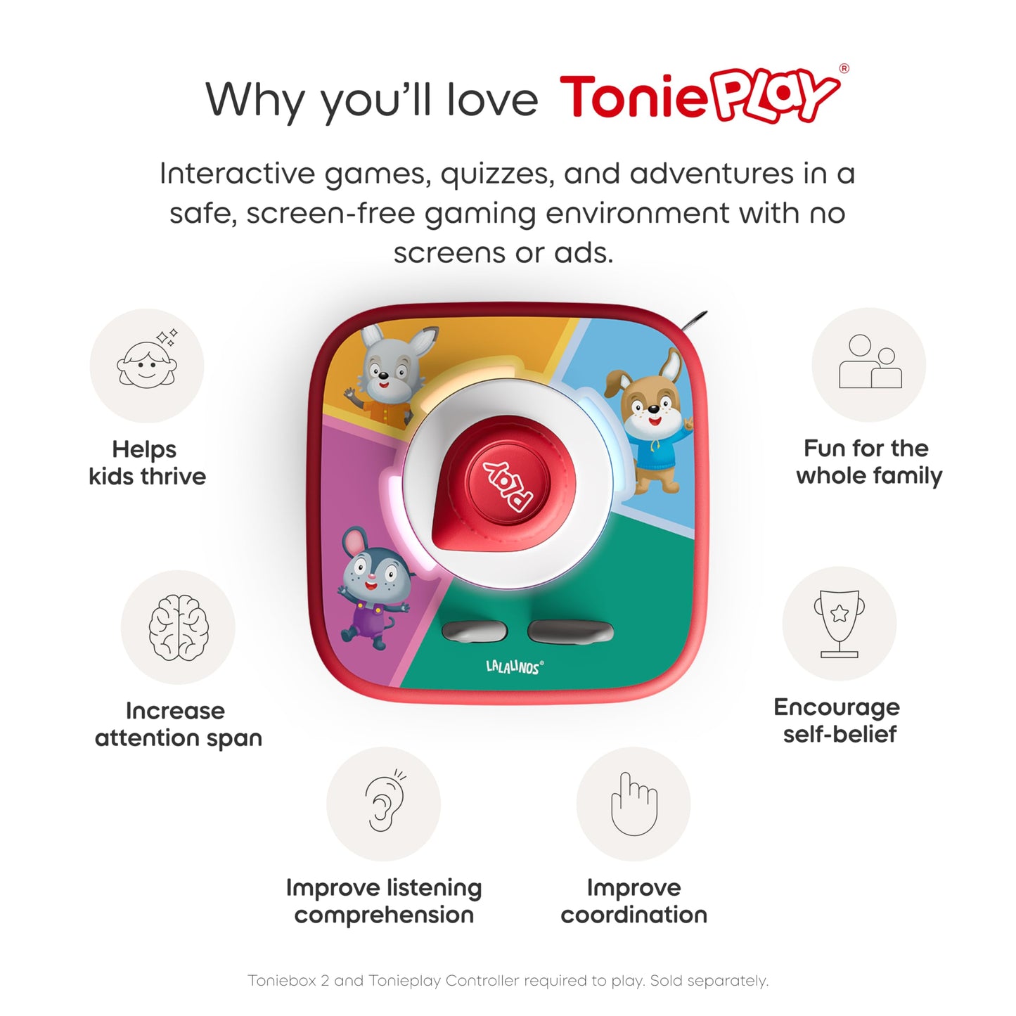 Tonies Lalalinos: Your Day in Bumbaloo Tonieplay Story Game [Requires Toniebox 2 & Controller]
