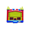 JumpOrange Rainbow Commercial Grade Bounce House for Kids and Adults 13x13 (with Blower), Basketball Hoop, Outdoor Indoor, Big Inflatable, Birthday