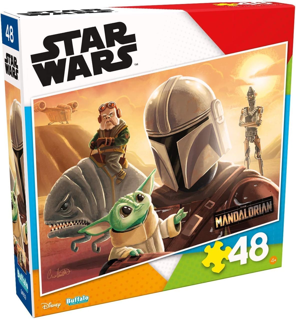 Buffalo Games - Star Wars™ Precious - 48 Piece Puzzle for Kids Ages 4-8