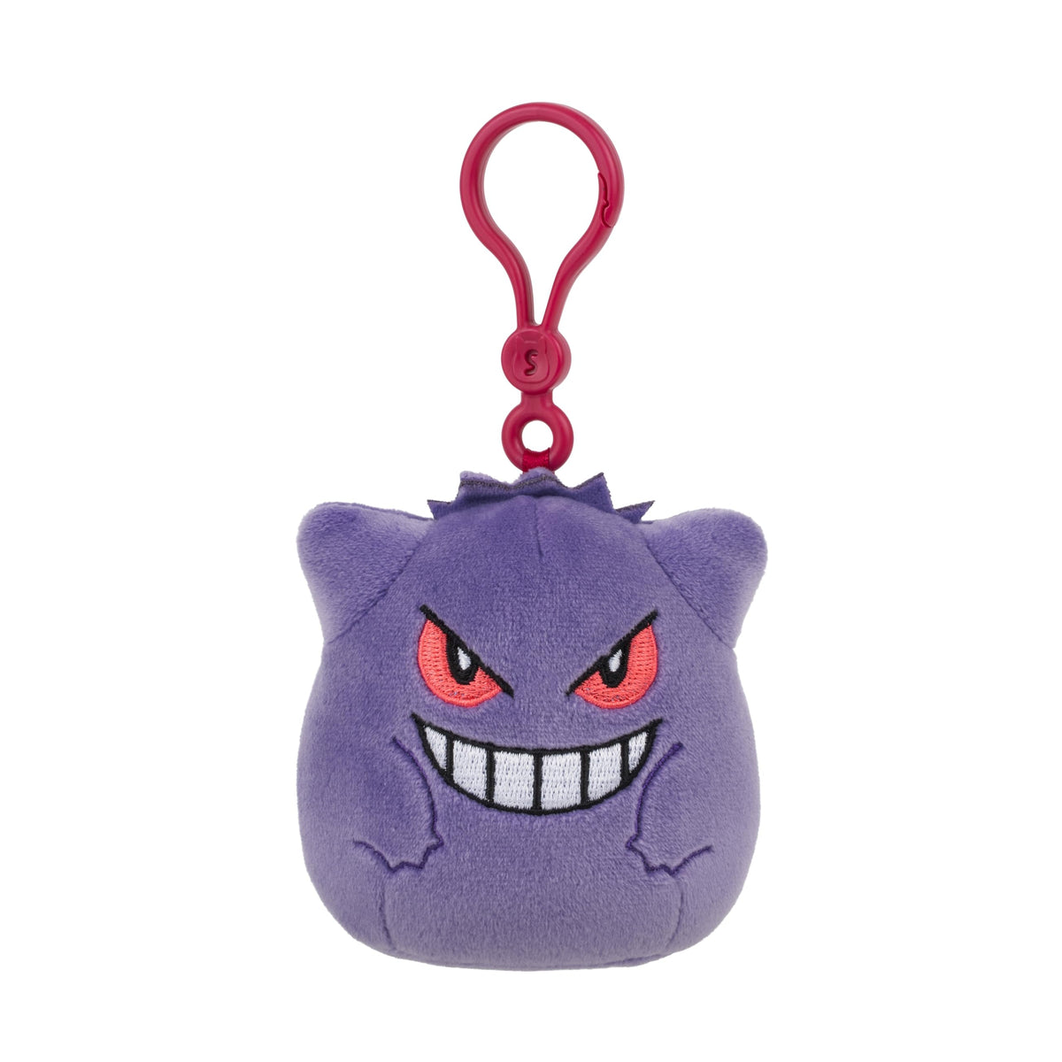 Squishmallows Original Pokémon Gengar Clip - Ultrasoft Official Jazwares Plush