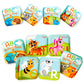 Floating Baby Bath Books. Kids Learning Bath Toys. Waterproof Bathtime Toys for Toddlers. Kids Educational Infant Bath Toys.(Set of 4: ABC Animal Bath