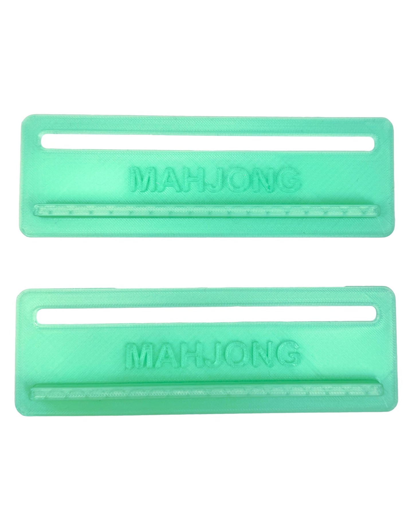 Miaimther Mahjong Line Finder, Rules Reader, Card Rules Helper for Mahjong Players Accessories and Gifts (Green)
