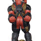 Exquisite Gaming: Marvel: Deadpool Rear View - Original Mobile Phone & Gaming Controller Holder, Device Stand, Cable Guys, Licensed Figure Red