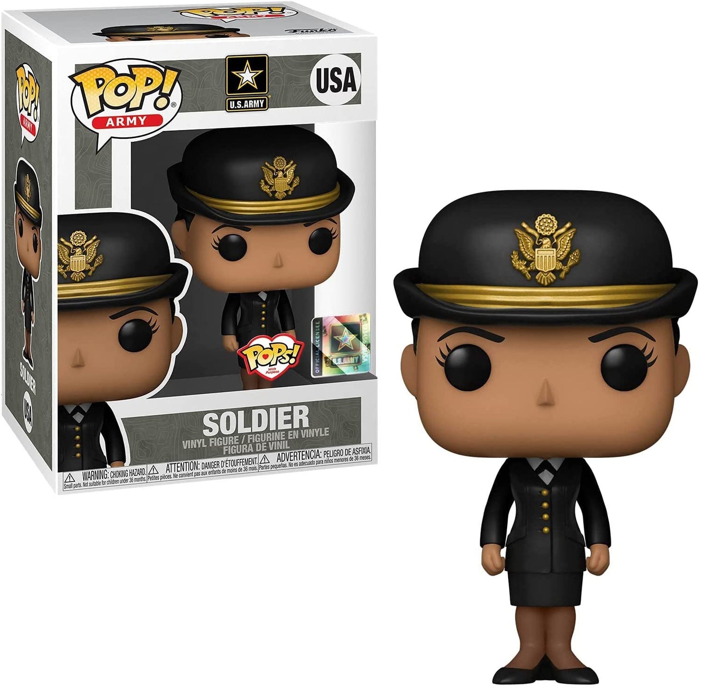 Funko Pop! Pops with Purpose: Military U.S. Army - Female Soldier